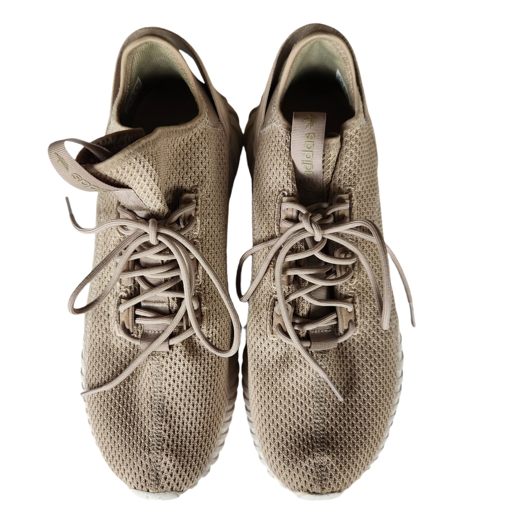 Adidas Mesh Knit Sneaker Men's Size 11 US Tan EVN 791001